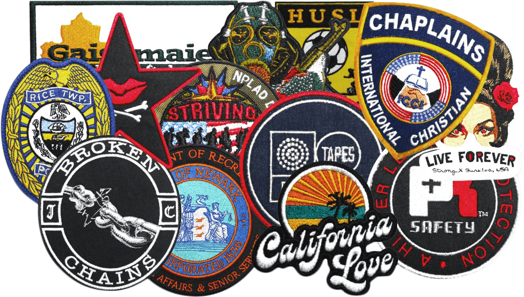 Bulk Embroidered Patches - Quality Patches